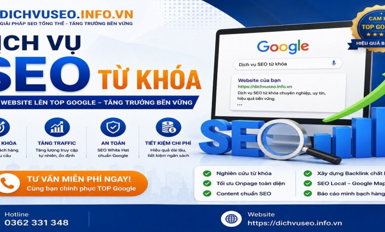 Dịch vụ seo từ khóa
