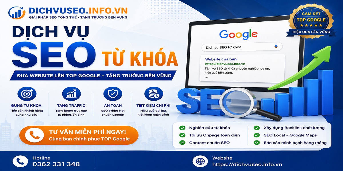 Dịch vụ seo từ khóa